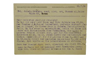 Joseph of Orange correspondence from the editors of 