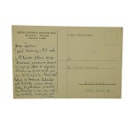 Józefa Orańska - zestaw 10 kart pocztowych z korespondencją do J. Orańskiej z nagłówkiem Biblioteki Kórnickiej, lata 1938-39 i 1946-48