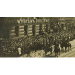 [ŁÓDŹ] podczas defilady na ulicy Piotrkowskiej , 3.V.1932r. , III dywizjon 10 pułku artylerii lekkiej