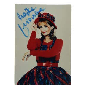 Majka JEŻOWSKA autograf na fotografii