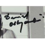 Daniel OLBRYCHSKI autograph - on a later photographic print made by the National Film Archive - from the film "The Boxer" [1966].
