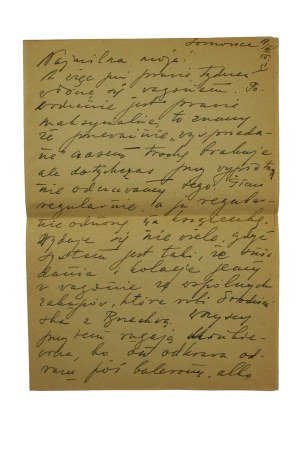 Stefan WIECHECKI alias Wiech [1896-1979] correspondence to Irena Wiechecka , dated: Stalinogród 20.III.1955.