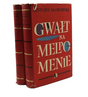SŁONIMSKI Antoni - The Rape of Melpomena , 2 volumes, 