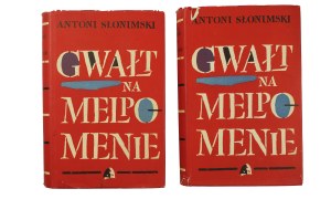 SŁONIMSKI Antoni - The Rape of Melpomena , 2 volumes, 