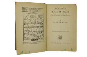 PRUSZYNSKI Xavier - Poland fights back. From Westerplatte to Monte Cassino, New York 1944