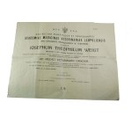 Dyplom ukończenia weterynarii na Uniwersytecie Lwowskim, datowany Lwów 9 kwietnia 1931r., wystawiony dla Józef Teofil Weigt [zamordowany w Charkowie]