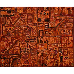 Krzysztof Pajak, Orange genre scenes, 2018