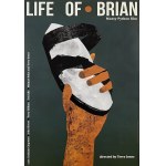 proj. by Jakub ZASADA, Life of Brian, 2016. autographed poster.