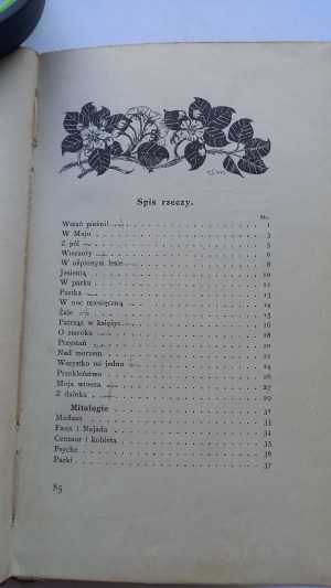 Poezye Lucjan Rydel il. Wyspianski 1st ed. 1899 /m.
