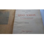 Quo Vadis Sienkiewicz il. Stachiewicz opr. Wójcik 1902 r. /m.