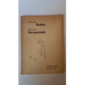 Katarzyna Kobro Władysław Strzemiński Katalog Wystawy 1956 1957 r.