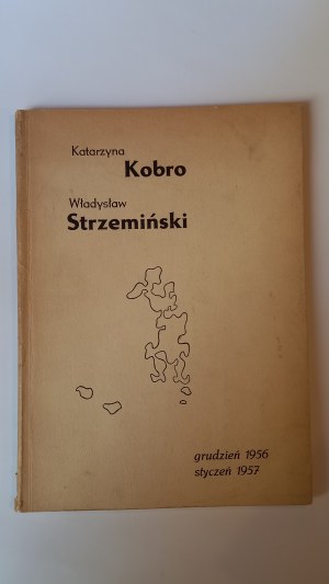 Katarzyna Kobro Wladyslaw Strzeminski Exhibition Catalog 1956 1957.