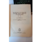 Materiały do dziejów Akademii Sztuk Pięknych w Krakowie t. I + II Dutkiewicz
