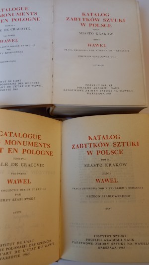 Wawel Art Monuments Catalogue Szablowski AUTOGRAF