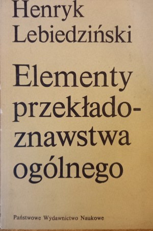 Elements of general translation Lebiedzinski