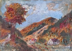 Mountain valley Zygmunt Chmielewski circa 1940.