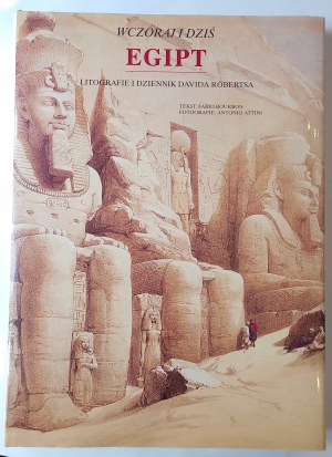Yesterday and Today Egypt Lithographs by David Roberts