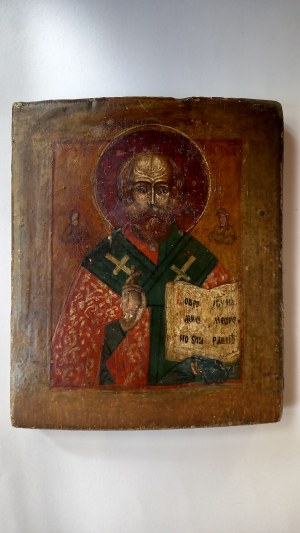 Icon of St. Nicholas 19th century.