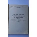 Katalog starych druków medycznych w bibliotekach Śląska Górnego i Cieszyńskiego /m.