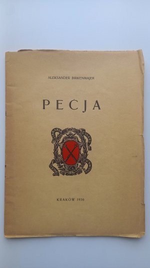 Pecja Aleksander Birkenmajer 1936 /m.
