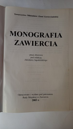 Monograph of Zawiercie ZAWIERCIE