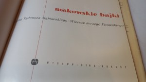 Makowski fairy tales paintings by Tadeusz Makowski , poems by Ficowski 1959.