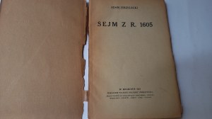 Sejm of 1605 Adam Strzelecki 1921.