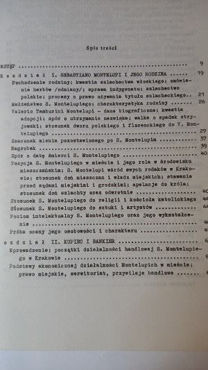 Sebastian Montelupi's activities in Kraków in the second half of the 16th century Danuta Quirini-Popławska