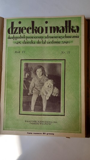 Child and Mother Year 1931.