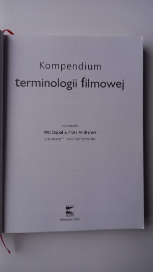 Compendium of film terminology Wit Dabal Piotr Andreyev /m.