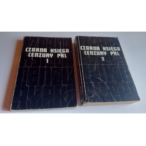 Czarna Księga cenzury PRL t. I+II Londyn 1977/ 78 Strzyżewski /m.