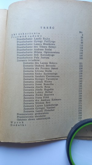 Laszlo Rajk and his accomplices before the People's Tribunal 1949 /m.