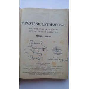 Powstanie Listopadowe L'Insurrection De Novembre .. Lwów 1931 r. /m.