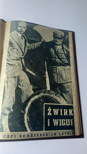 Żwirko and Wigura in honor of heroic aviators 1957 /m.
