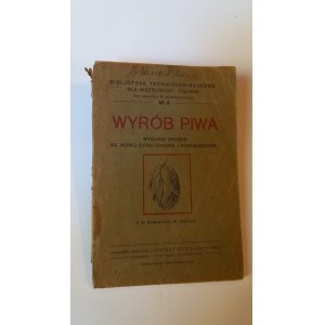 Wyrób piwa 1923 r.