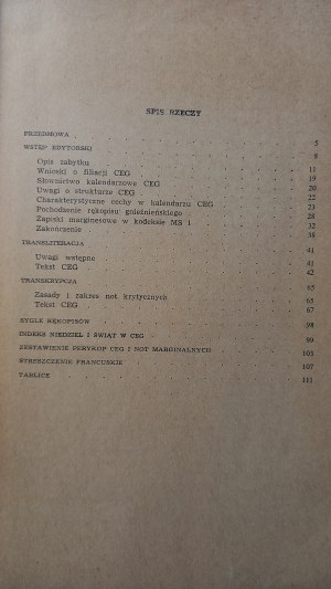 The earliest calendar of Gniezno Bolz /m.