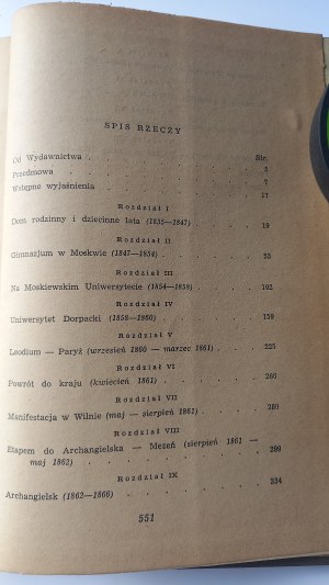 Memoirs 1835-1870 Boleslaw Limanowski /m.