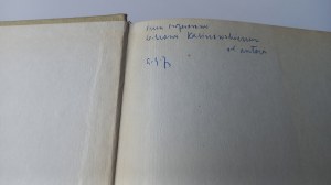 Outline of the history of the Latin script - Aleksander Gieysztor AUTHOR'S DEDICATION /m.