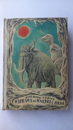 Expedition to the interior of the earth Verne il. Frost 1st ed. 1959 /m.