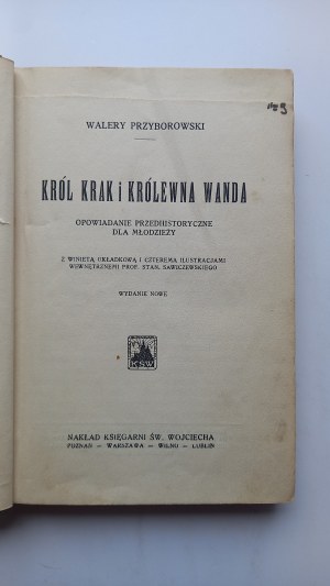 King Krak and Queen Wanda Walery Przyborowski 1925 /m.