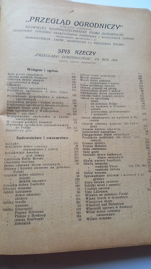 Horticultural Review / yearbook IX / 1926 /m.