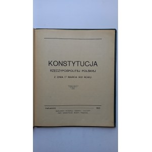 Konstytucja RP z 17 marca 1921 r. /m.