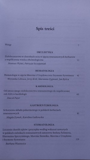 Polish Renaissance herbaria as a source of medical knowledge ed. Barbara Wasiewicz /m.