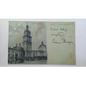 Lwów Wołoska cerkiew przed 1898 r.