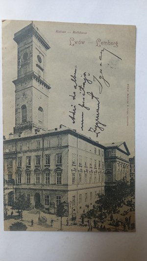 Lviv City Hall before 1899.