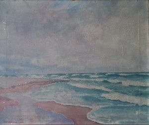 Seashore by Wladyslaw Jarocki 1925.