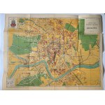 The latest plan of Krakow Map of Krakow 1910.