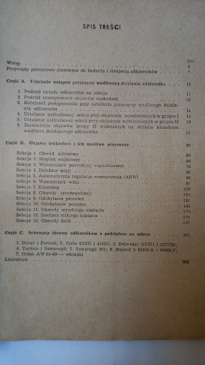 Różycki 1963 television receiver repair.