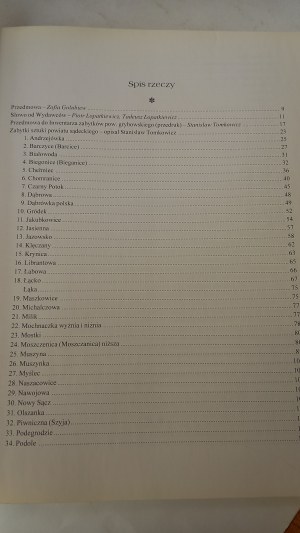 Inventory of monuments of the powiat powiat sądecki vol.I+II Tomkowicz Stanisław