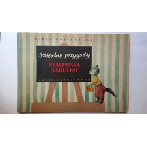 School Adventures of Pimpusio Sadełko Maria Konopnicka il Czerwiński 1956.
